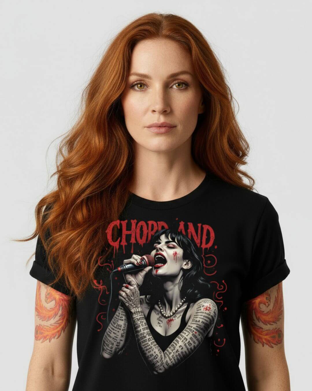 Tattooed Rock Singer Tee