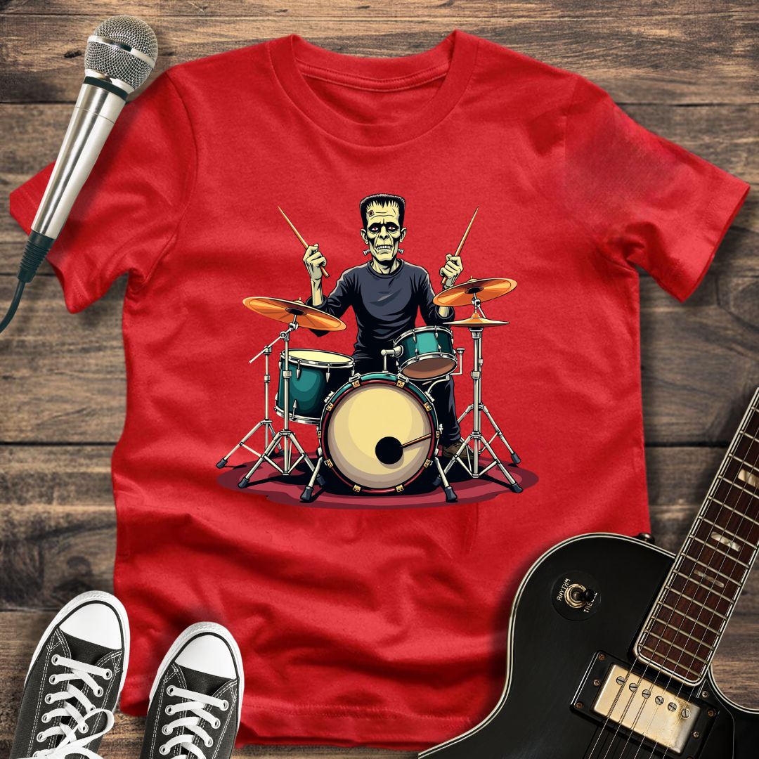 Frankenstein Drums T-Shirt – Chord And Beat