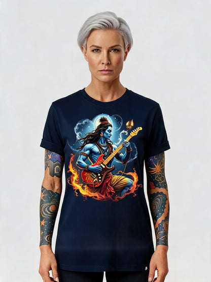 Shiva Red Strat Rocker Tee