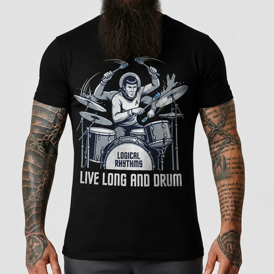 Spock's Drumming Day Tee