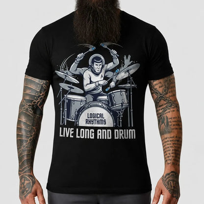 Spock's Drumming Day Tee