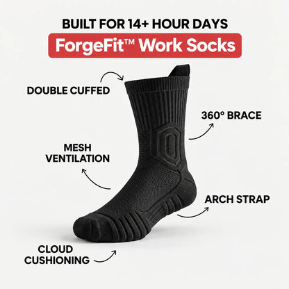 ForgeFit™ Premium Work Socks